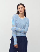 Lade das Bild in den Galerie-Viewer, MBYM Christina-M Longsleeve Sapphire Stripe