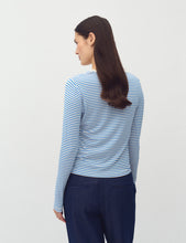 Lade das Bild in den Galerie-Viewer, MBYM Christina-M Longsleeve Sapphire Stripe