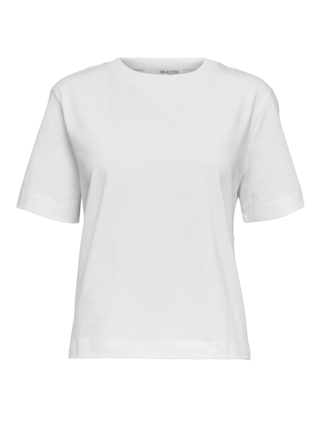 SELECTED SLFEssential Boxy Tee Bright White