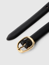Lade das Bild in den Galerie-Viewer, SELECTED SLFFeline Slim Leather Belt Black
