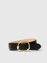 Lade das Bild in den Galerie-Viewer, SELECTED SLFFeline Leather Belt Black
