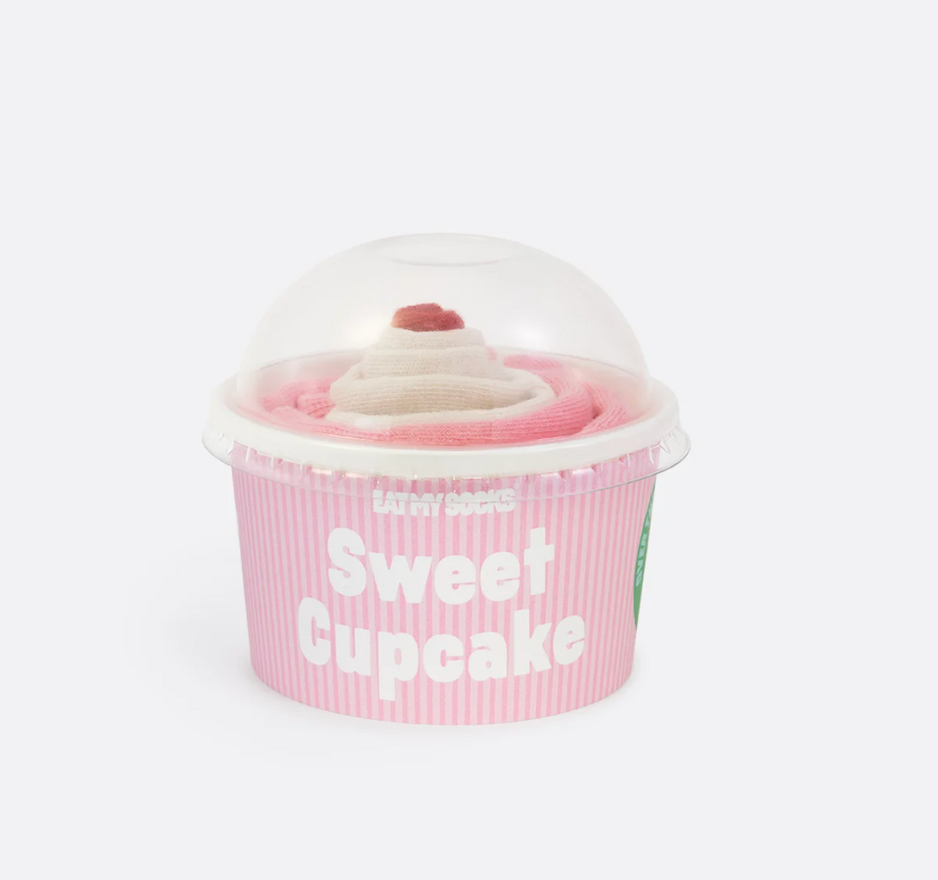 EAT MY SOCKS - Strawberry Cupcake