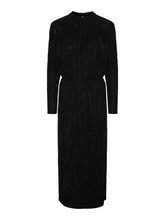Lade das Bild in den Galerie-Viewer, YAS YASYen Long Dress Black Lurex