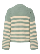 Lade das Bild in den Galerie-Viewer, YAS YASRiga Knit Pullover Iceberg Green Sandshell