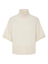 Lade das Bild in den Galerie-Viewer, YAS YASEmila 2/4 Wool Knit Pullover Noos - Sandshell