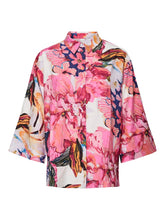 Lade das Bild in den Galerie-Viewer, YAS YASDelphi 3/4 Shirt Sachet Pink Delphi Print