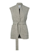 Lade das Bild in den Galerie-Viewer, YAS YASTabby Waistcoat - Black Birch Check