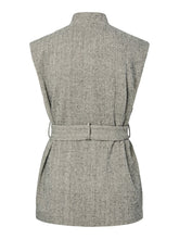 Lade das Bild in den Galerie-Viewer, YAS YASTabby Waistcoat - Black Birch Check