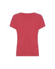 Lade das Bild in den Galerie-Viewer, MOSS COPENHAGEN MSCHFenya Modal V Neck Tee Rose Red