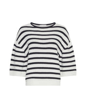 Lade das Bild in den Galerie-Viewer, MOSS COPENHAGEN MSCHLeika Jillena 3/4 Pullover - Egret Sky Cap