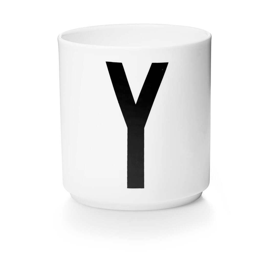 DESIGN LETTERS Personal Porcelain Cup - Y