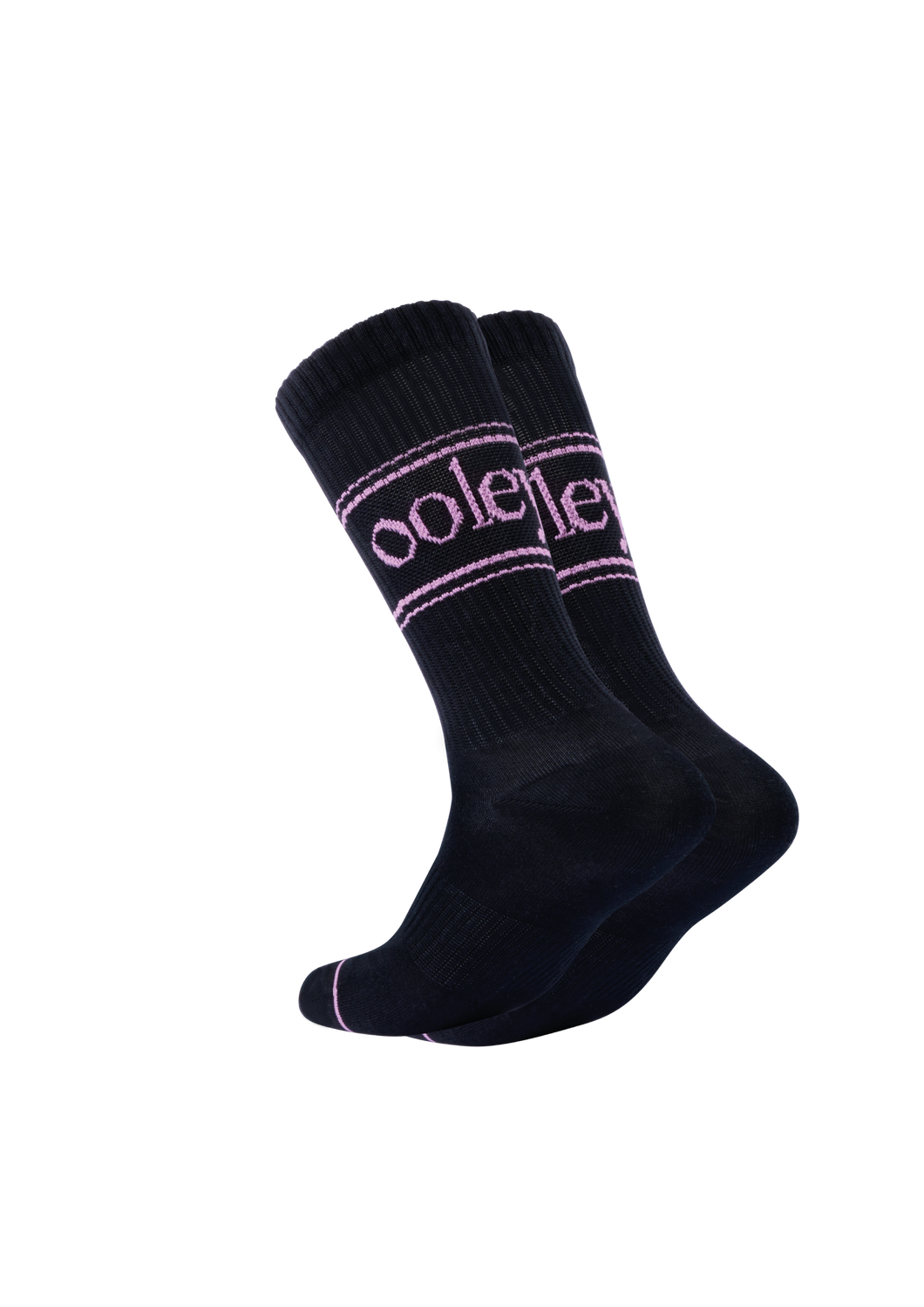 OOLEY Socks Pastel Black