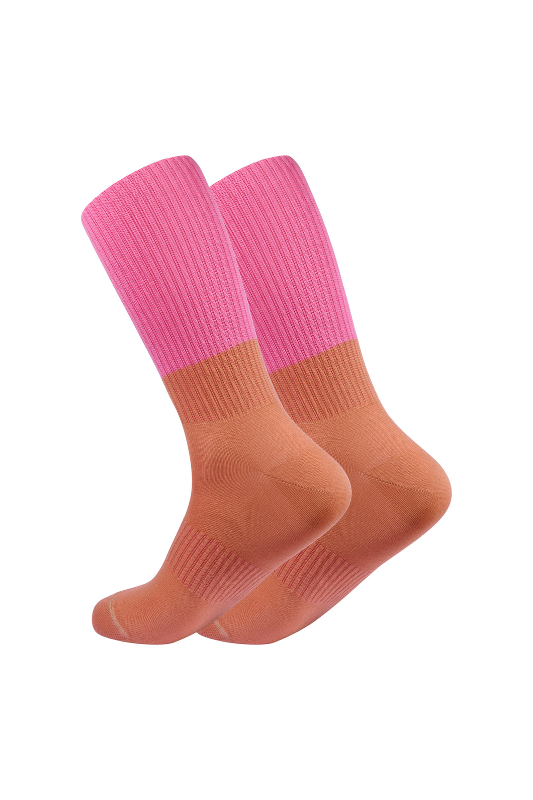 OOLEY Socks Ying Yang Pink Bronze