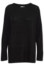 Lade das Bild in den Galerie-Viewer, ICHI IHKamara Long Pullover Black
