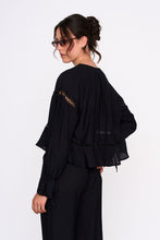 Lade das Bild in den Galerie-Viewer, 30511A Bluse - Schwarz
