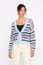 Lade das Bild in den Galerie-Viewer, 41365A Cardigan - Gestreift
