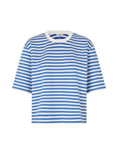 Lade das Bild in den Galerie-Viewer, MBYM Emrys-M T-Shirt Sapphire Stripe
