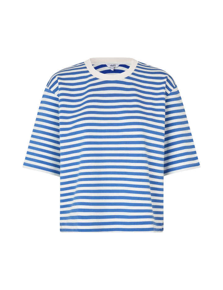 MBYM Emrys-M T-Shirt Sapphire Stripe