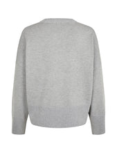 Lade das Bild in den Galerie-Viewer, MBYM Gillian-M Pullover Light Grey Melange
