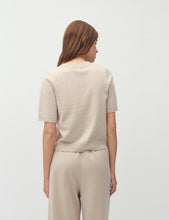 Lade das Bild in den Galerie-Viewer, Carla-M Strickshirt - Island Fossil Melange
