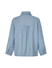 Lade das Bild in den Galerie-Viewer, Masio-M Bluse - Blue Soft Wash
