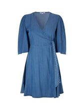Lade das Bild in den Galerie-Viewer, MBYM Melika Kleid Vintage Denim
