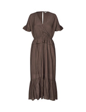 Lade das Bild in den Galerie-Viewer, Gunnvor-M Kleid - Chocolate Brown
