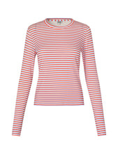 Lade das Bild in den Galerie-Viewer, Christina-M Longsleeve - Emberglow Blue Stripe
