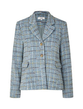 Lade das Bild in den Galerie-Viewer, Ivianno-M Blazer - Blue Tweed

