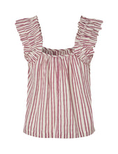 Lade das Bild in den Galerie-Viewer, Solaya-M Bluse - Red Stripe
