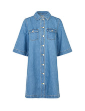 Lade das Bild in den Galerie-Viewer, Mira-M Kleid  - Mid Vintage Blue
