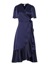 Lade das Bild in den Galerie-Viewer, Yasthea Wickelkleid - Evening Blue

