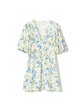 Lade das Bild in den Galerie-Viewer, N-Lilliana Kleid  - Deja Yellow Print
