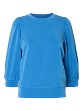 Lade das Bild in den Galerie-Viewer, SELECTED SLFTenny 3/4 Sweat Top Super Sonic
