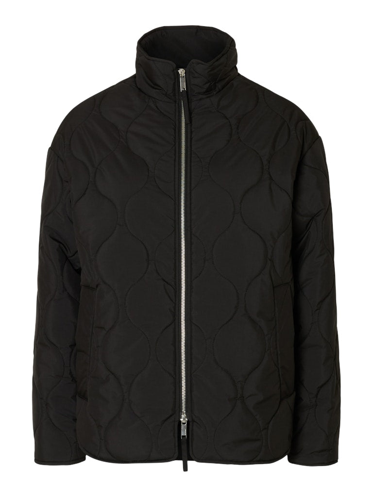 SELECTED SLFCilla Quilted Jacket - Black
