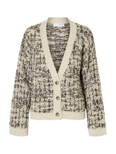 Lade das Bild in den Galerie-Viewer, SELECTED SLFLindsay Knit V-Neck Cardigan - Birch Delicioso
