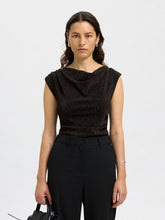 Lade das Bild in den Galerie-Viewer, SELECTED SLFAnja Slim Top - Black
