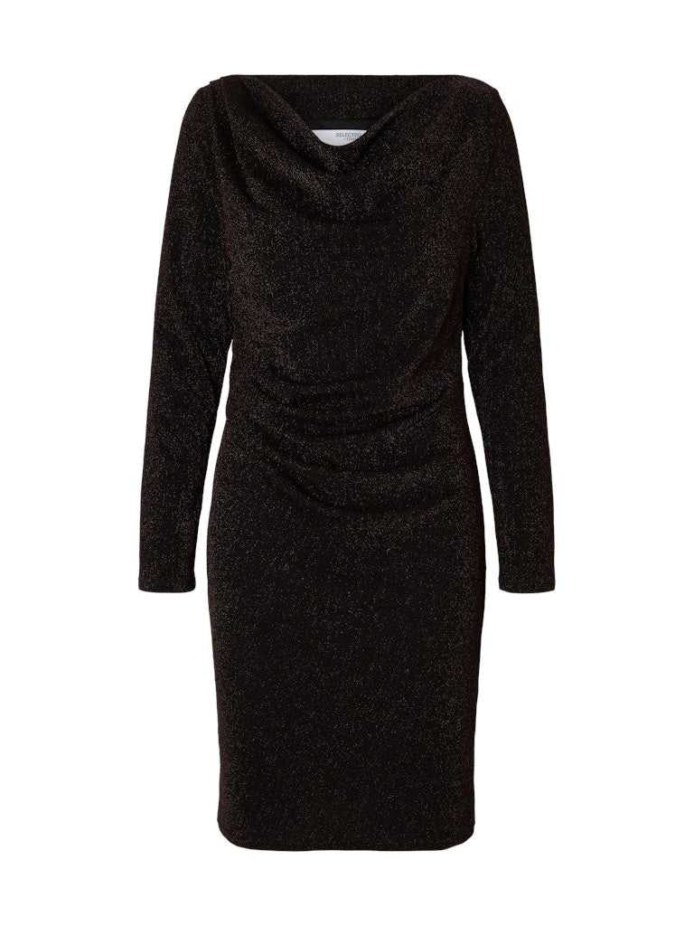 SELECTED SLFAnja Slim Short Dress - Black