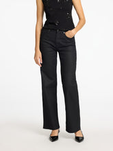 Lade das Bild in den Galerie-Viewer, SELECTED SLFVera-Alice Wide Jeans Black Denim
