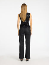 Lade das Bild in den Galerie-Viewer, SELECTED SLFVera-Alice Wide Jeans Black Denim
