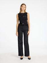 Lade das Bild in den Galerie-Viewer, SELECTED SLFVera-Alice Wide Jeans Black Denim
