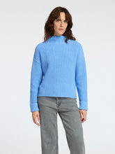 Lade das Bild in den Galerie-Viewer, SELECTED SLFSelma Knit Pullover Noos Cornflower Blue
