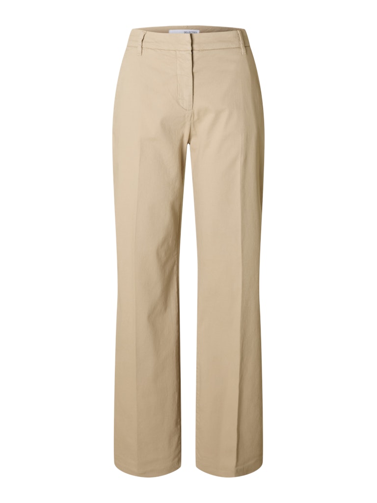 SELECTED SLFVera-Rita Wide Pant Island Fossil