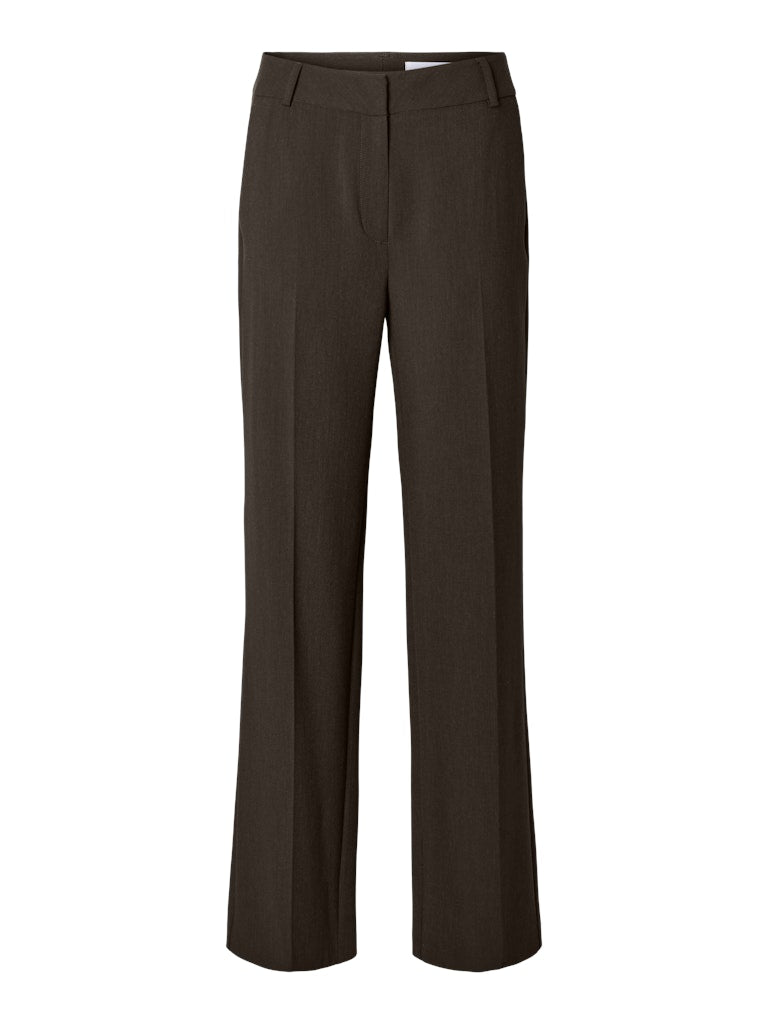 SELECTED SLFRita Wide Pant Noos - Delicioso Mel