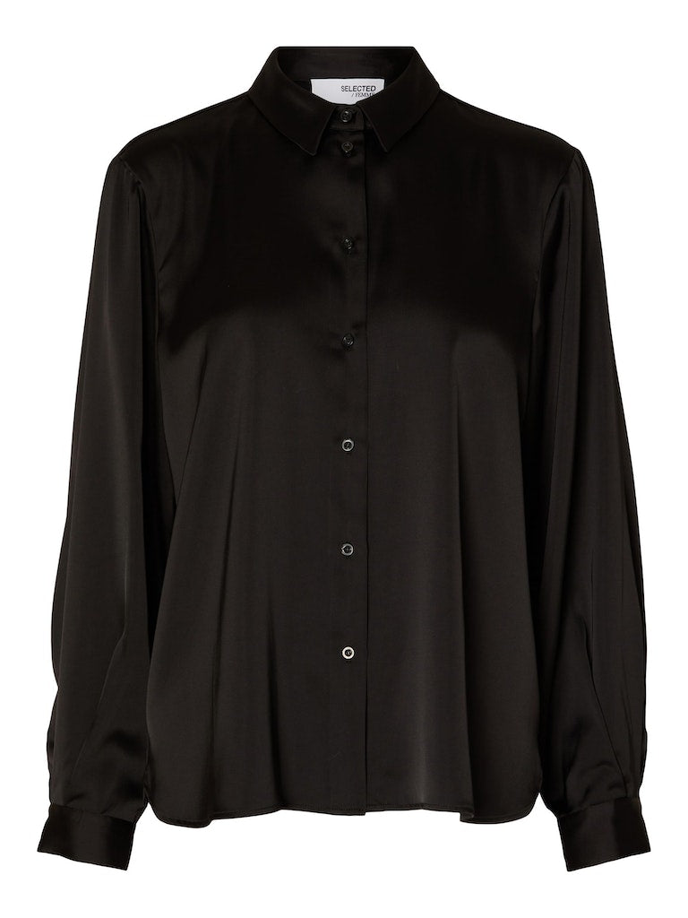 SELECTED SLFTalia-Franziska Shirt Black