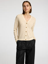 Lade das Bild in den Galerie-Viewer, SELECTED SLFAgny Knit Structure Cardigan Birch
