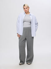 Lade das Bild in den Galerie-Viewer, SELECTED SLFEmma-Tara Wide Pant - Graumelange
