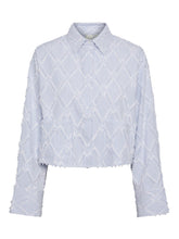Lade das Bild in den Galerie-Viewer, Yasleo Bluse - Star White Navy Blazer Stripe
