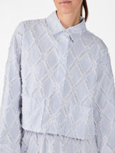 Lade das Bild in den Galerie-Viewer, Yasleo Bluse - Star White Navy Blazer Stripe
