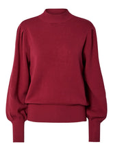 Lade das Bild in den Galerie-Viewer, YAS YASFonny Knit Pullover Noos - Tibetan Red

